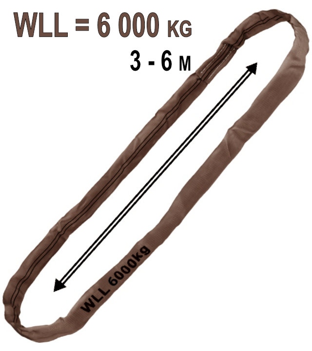 6,000 kg (brown)